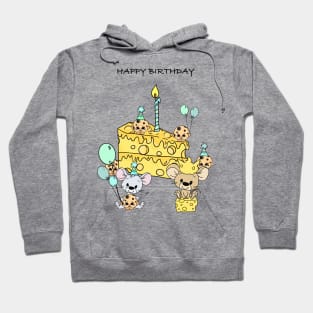 Mouse and cookies birthday design Hoodie